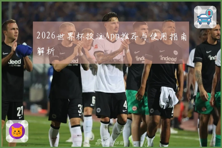 2026世界杯投注App推荐与使用指南解析