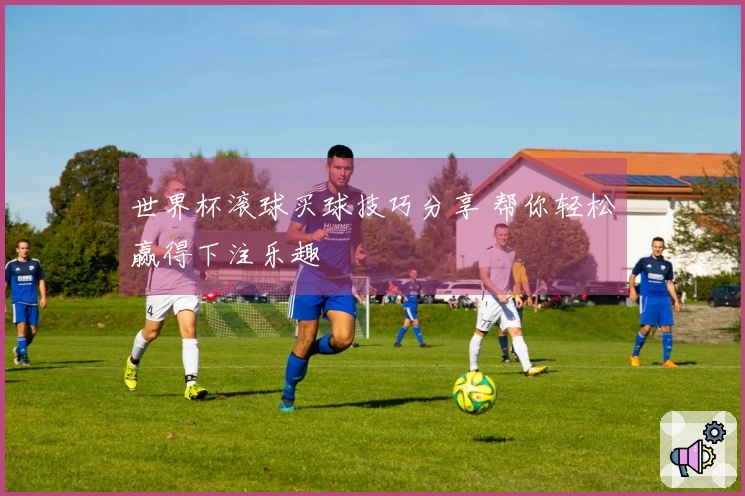 世界杯滚球买球技巧分享 帮你轻松赢得下注乐趣